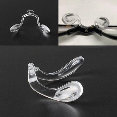 Single-Hole Snap-In One-Piece Nose Pad Saddle Eight-Shaped U-Shaped Nose Pad Nose Clip Nose Bridge Glasses Accessories