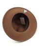 Yunibeosyeolkemiseuteuli Gold Metal Logo Y Wool Fedora Camel Metal Fedora