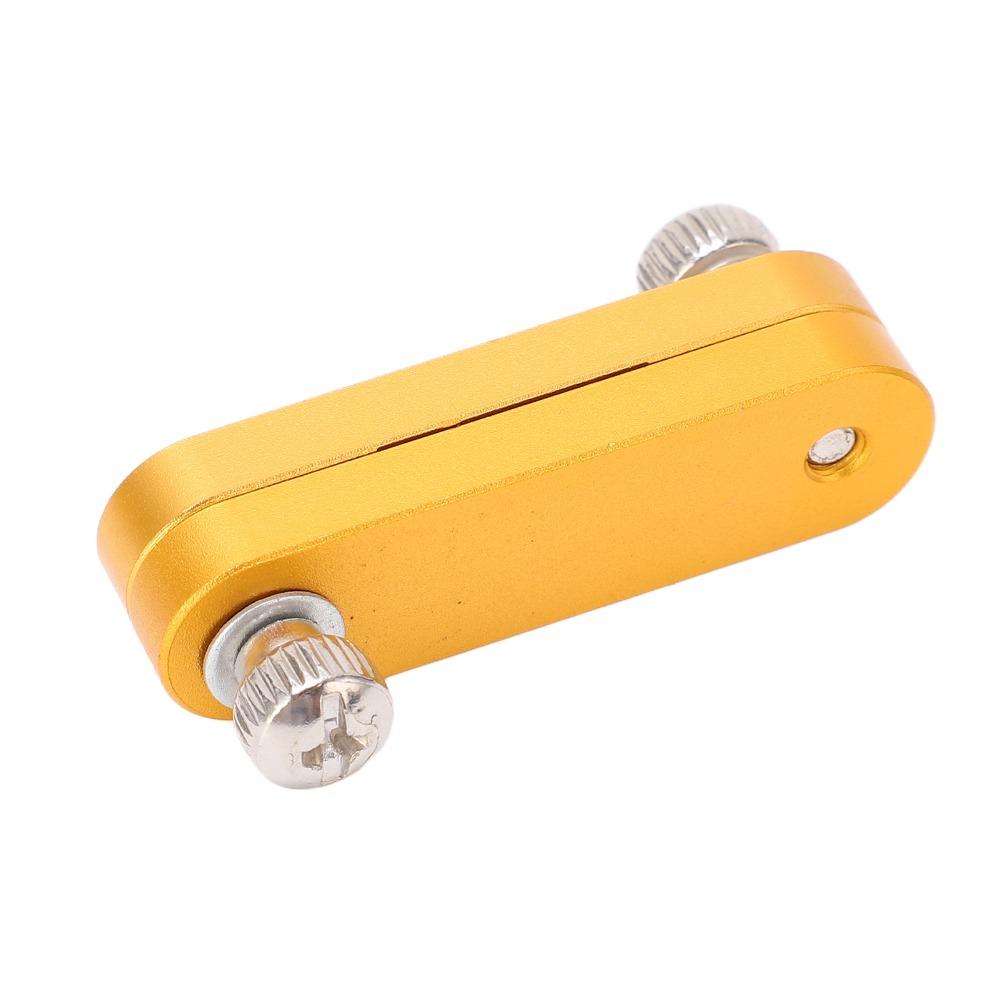 2 PCS Aluminum Alloy Ruler Limit Block Woodworking Marking and Measuring