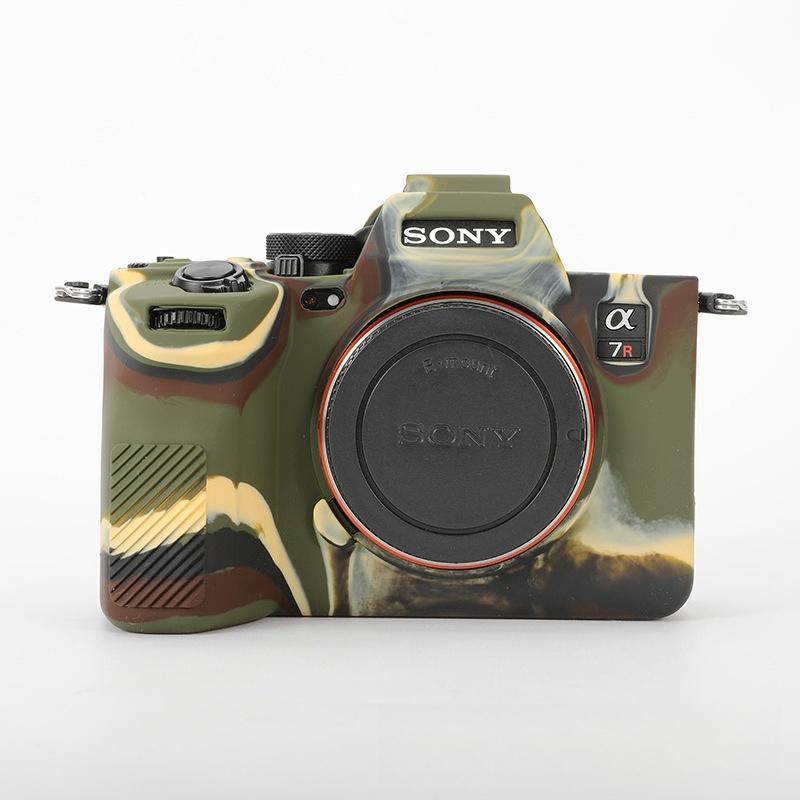 Silicone Case, Body Protective Case, Soft Rubber Shell for Sony Alpha 7R5 Camera (ILCE-7R5)