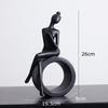 Multiple Styles Abstract Figures Statue Desk Decoration Minimalism Character Resin Sculpture Modern Crafts Room Aesthetics Decor