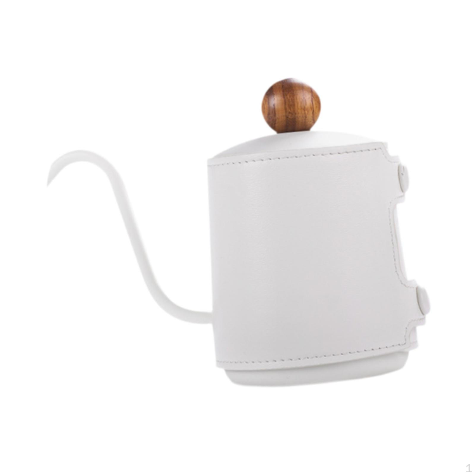 

Чайник для заваривания кофе Походный чайник Электрическая плита Чайники для кафе белый