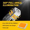 AUXITO Amber 74437440 LED Front Turn Signal Light Bulbs No Hyper Flash Canbus A