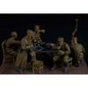 Miniart 1/35 Scale Plastic Model Kit MA35325: Soldiers Having Dinner on the Front Line (5 Figures)