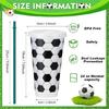10Pcs Soccer Cup Collection Dishwasher Safe and Portable Drinkware for Picnics Travel and Home Decoration