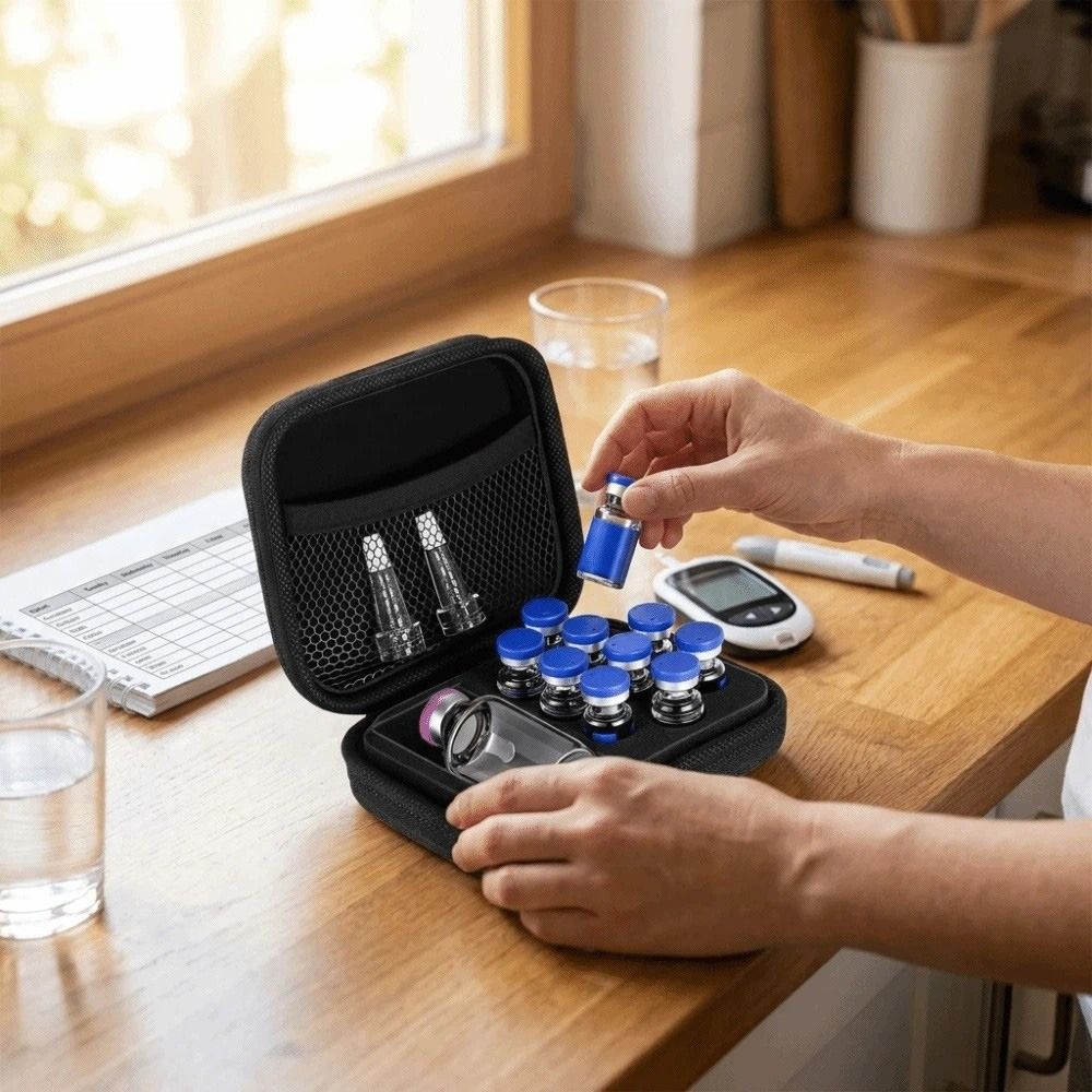 Waterproof Insulin Vial Storage Case Dust-proof Insulin Organizer Insulin Vial Protector  Diabetics