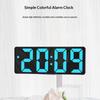 Led Mini Mirror Alarm Clock Electronic Digital Alarm Clock Digital Table Clock Room Desk Decorating Smart Small Tools Home