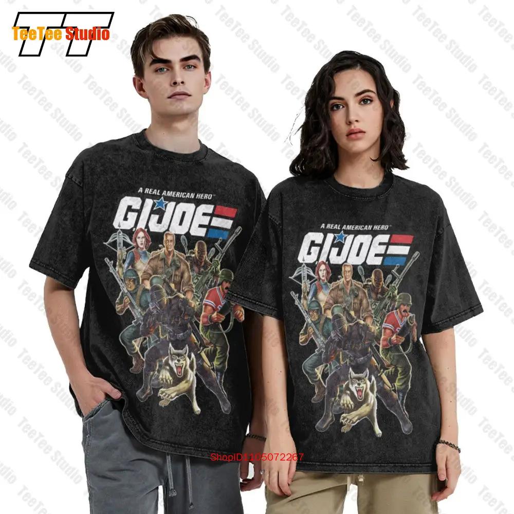 Distressed Real American Hero Gi Joe Oversized TShirt EL S