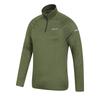Mountain Warehouse Mens Echo Melange Recycled Half Zip Midlayer