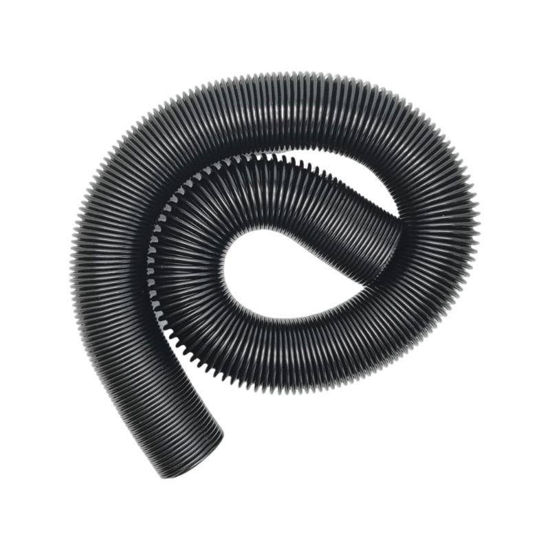 TecTide Heavy-Duty Vacuum Cleaner Hose, 60-210cm Black Flexible Tube, Smooth Lining Dust-Free for Industrial Devices 1