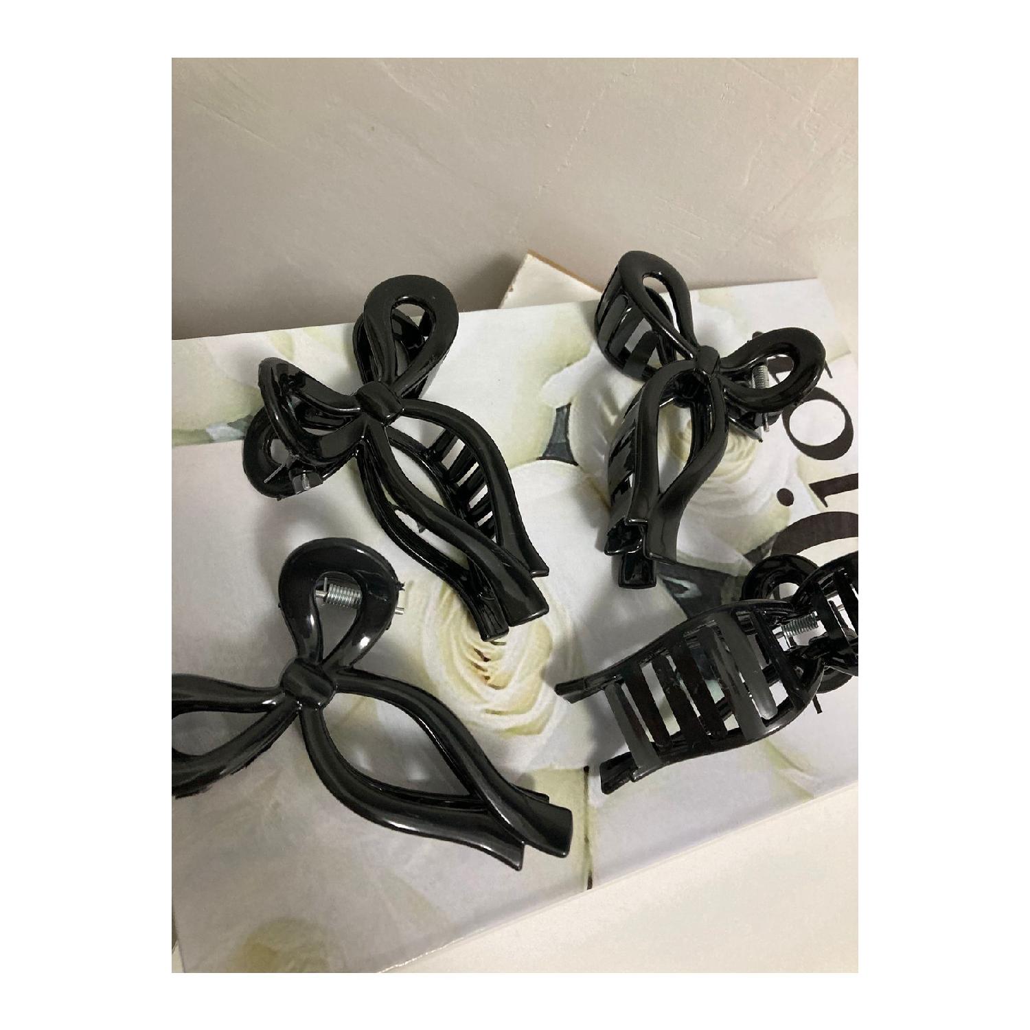 

Women s Big Bow Latch Buckle (1pcs) Black чёрный