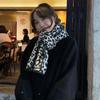Elegant Leopard Print Long Neckerchief Casual Wear Scarf Hiphop Scarves for Casual Wear