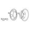 1x New Wheel Lug Nut 6509424AA Fits For RAM 3500 4500 5500 2012-2022 # 6509424AA