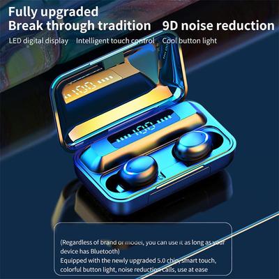 F9 5C Drahtlose Sport In-Ear Kopfhörer Bluetooth 5,0 TWS Mit Mikrofon HiFI Stereo Für Xiaomi Android IOS