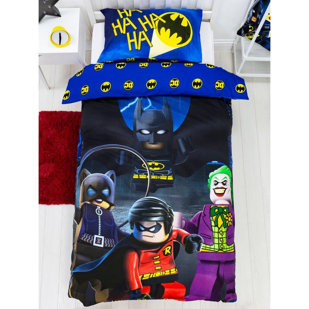 Lego Superheroes Challenge Duvet Cover Set