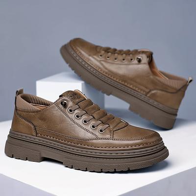 Sneakers Mens Dress Shoes Retro Male Leather Business Male Baroque Shoes Casual Outdoor Mens Oxford Footwear