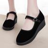 Cloth shoe flagship store official women's shoes soft sole black work nonslip work shoes comfortable and versatile