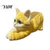 Resin Animal Flower Pot Creative Cat Planter, Cute Lying for Garden Window Sill Plant Holder Yard, Adorable Holder, Indoor Outdoor Home Desk
