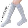 Soft Children Bowknot Mesh Socks Mid-tube Socks Cotton Socks New Mesh Girls Sock