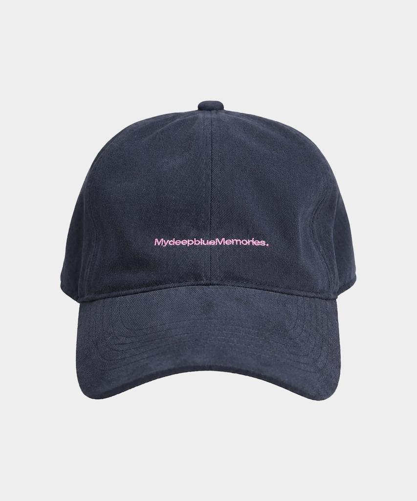 Maidibbeullumemolijeu Mydeepbluememories Text Ball Cap (6 Colors)