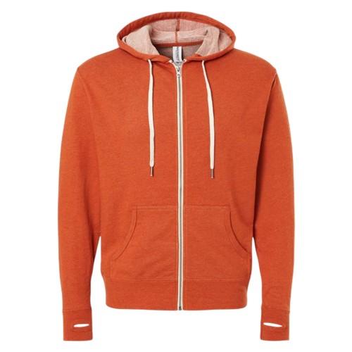 Independent Unisex Adult Zip French Terry Midweight Hoodie