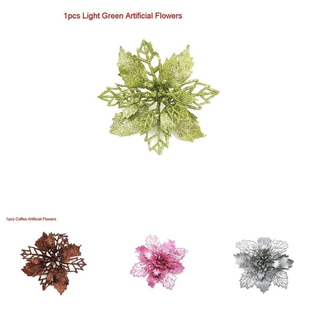 Exquisite Glitter Artificial Flowers For Elegant Home And Wedding Decor