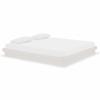 Solid Wood Bed White 180 x 200 cm