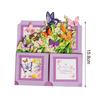 3D Happy Birthday Card Pop-up Butterfly Bouquet Gift Box Birthday Celebration Greeting Card