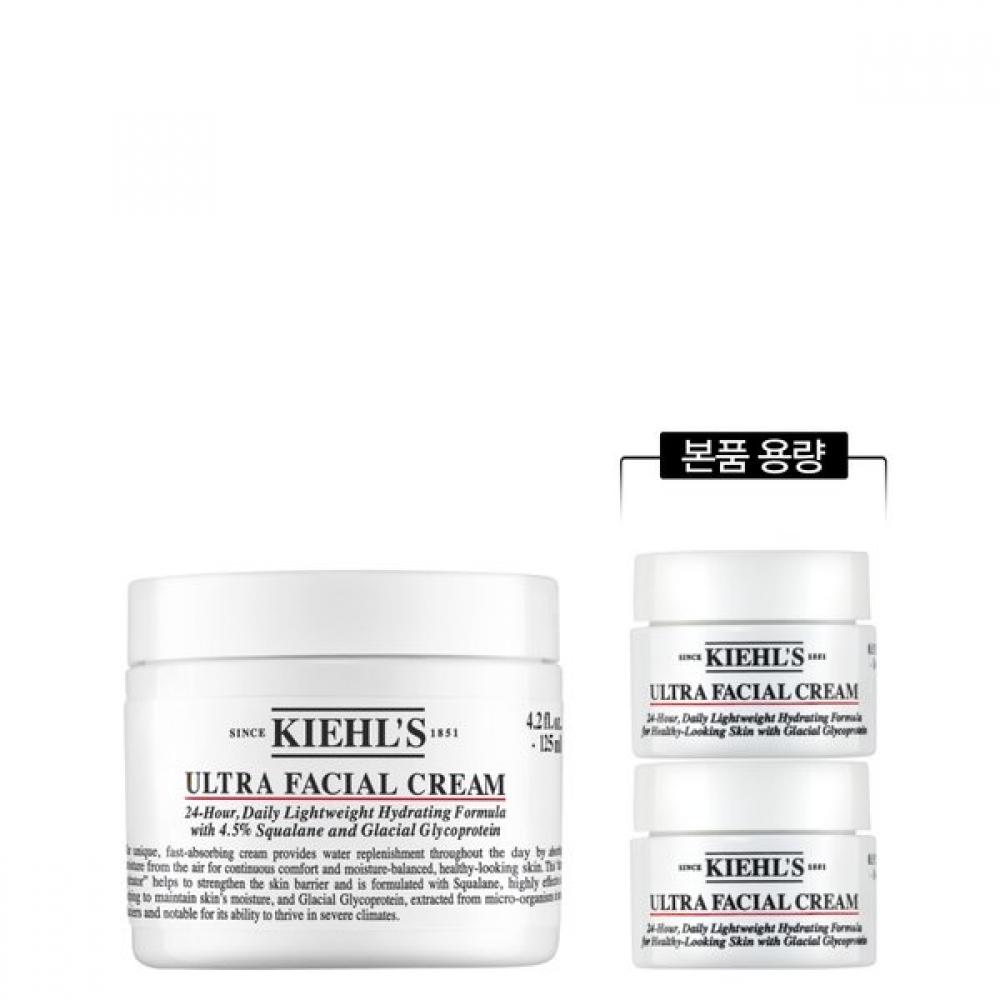 Kiehl S Ultra Facial Cream Set 125ml +full Size Single option