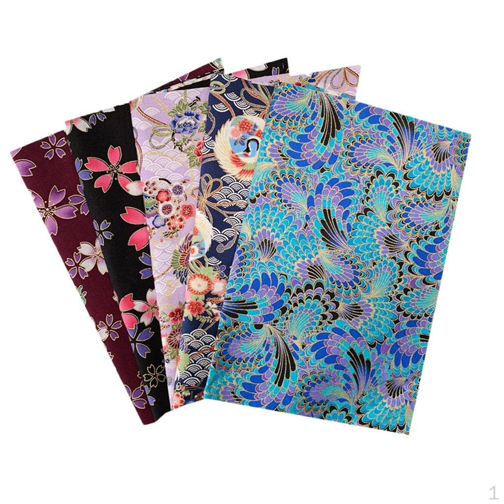 

5 материалов, лоскутная ткань, лоскутное шитье 25 х см, лоскутное шитье, узор в японском стиле C 20X25CM