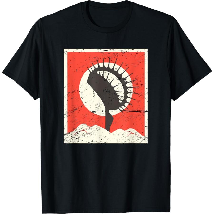 

Venus Fly Trap T-Shirt _ Retro Vintage Gift For Biologists T-Shirt XXXXXL чёрный