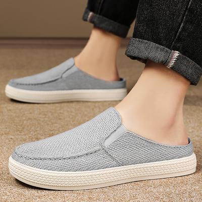 Men's Shoes, Men's Fashion Semi Slippers, Men's Summer Casual Slippers, Soft and Comfortable Men's Casual Shoes, Free Shipping