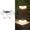 Outdoor Post Lights Decorative Waterproof Solar-Powered Sconces Post Lights Outdoor For Outdoor Christmas Yard Porch Patio Deck