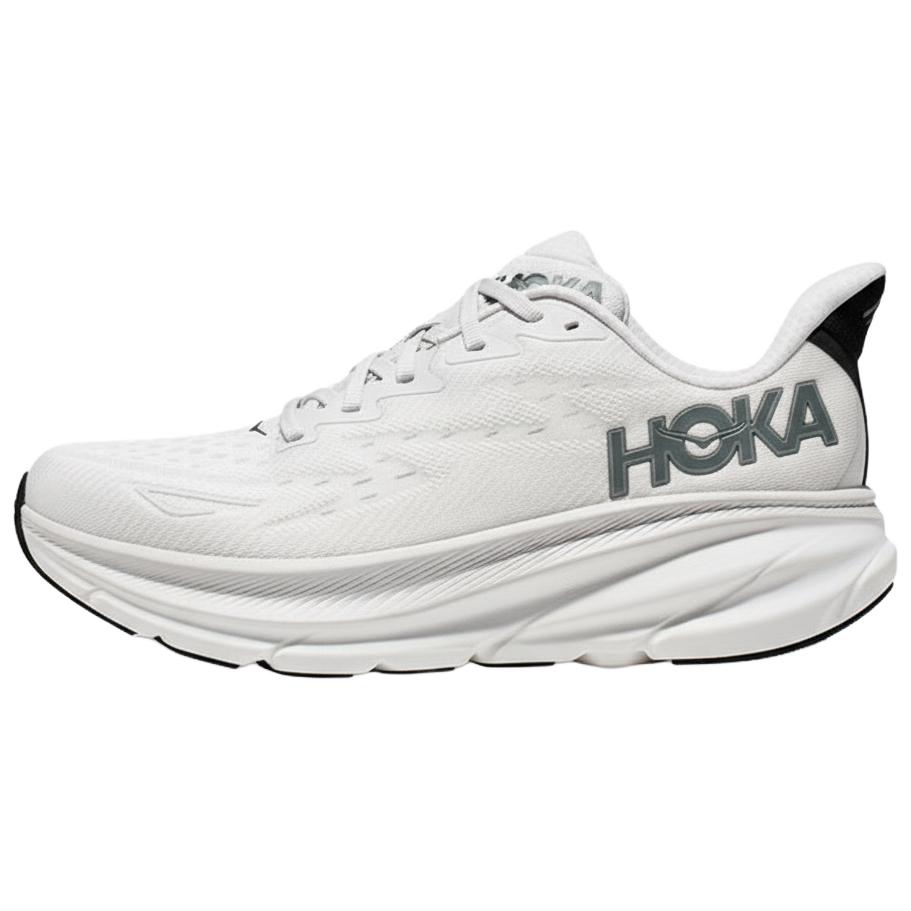 

Hoka One One Clifton 9 Wide Comfortable Versatile Breathable Running Shoes Men sneakers White 1132210-NCSW 41⅓