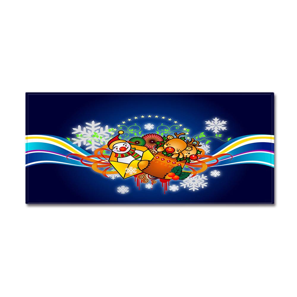 Christmas Kitchen Sand Carpet Doormat Long Floor Mat