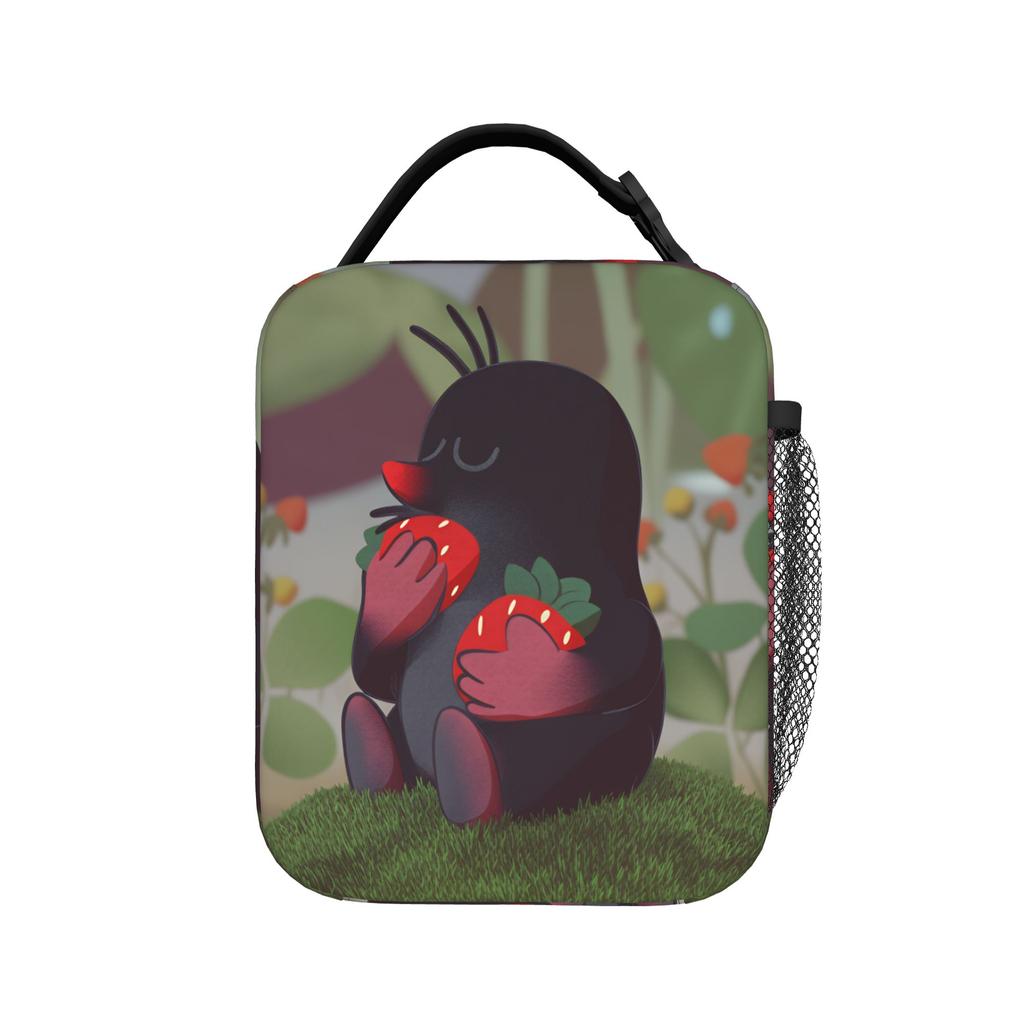 Czech Cartoon Krtek Mole Lunch Bag For Adult Lunch Box Casual Picnic Cooler Bag Portable Zipper Oxford Thermal Lunch Bags