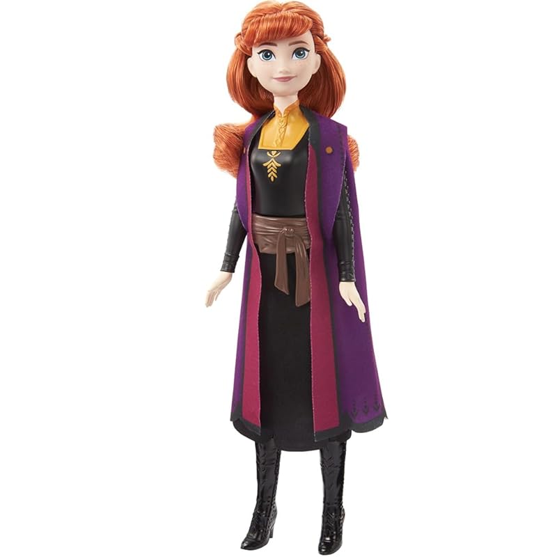 

Mattel Disney/Холодное сердце Анна (Кукла 2) [Празднование 100-летия Disney] [Кукла-наряд] [3 года~] HLW50