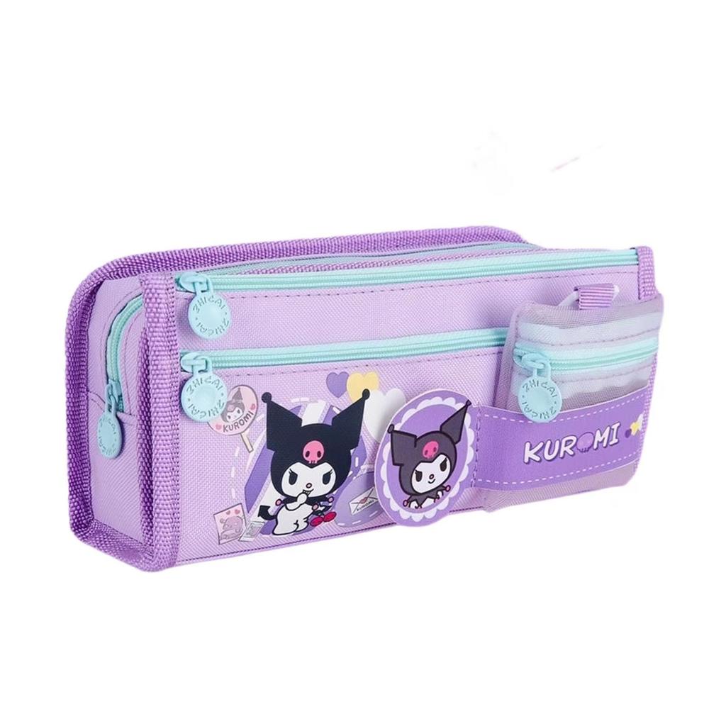 LYLIDIA Kuromi Pen Pencil Pencil Kuromi Pencil Large Storage Cosmetic Kuromi Stationery Storage For Elementary School Middle School High School