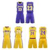 Lakers Lebron James Kosárlabda Mezsese Szett Gyorsan Száradó Anyaggal Gyerekeknek és Felnőtteknek