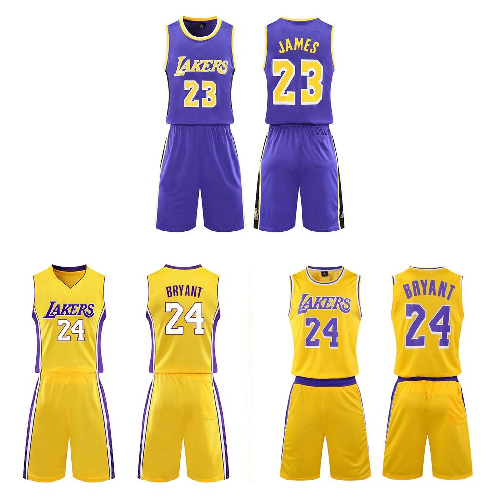 Lakers Lebron James Kosárlabda Mezsese Szett Gyorsan Száradó Anyaggal Gyerekeknek és Felnőtteknek