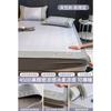 Antibacterial Ice Silk Cooling Mat 3-Piece Set Machine Washable Fitted Bedding for Home Bedroom 150x200 180x200cm
