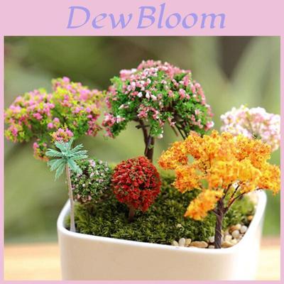 Exquisite Mini Tree Decoration Ornament For Enchanting Micro Landscape Crafts