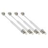 4 Set 10in Gas Struts Gas Spring Lift Supports 100N/22.5LB Gas Props Shocks for RV Yacht