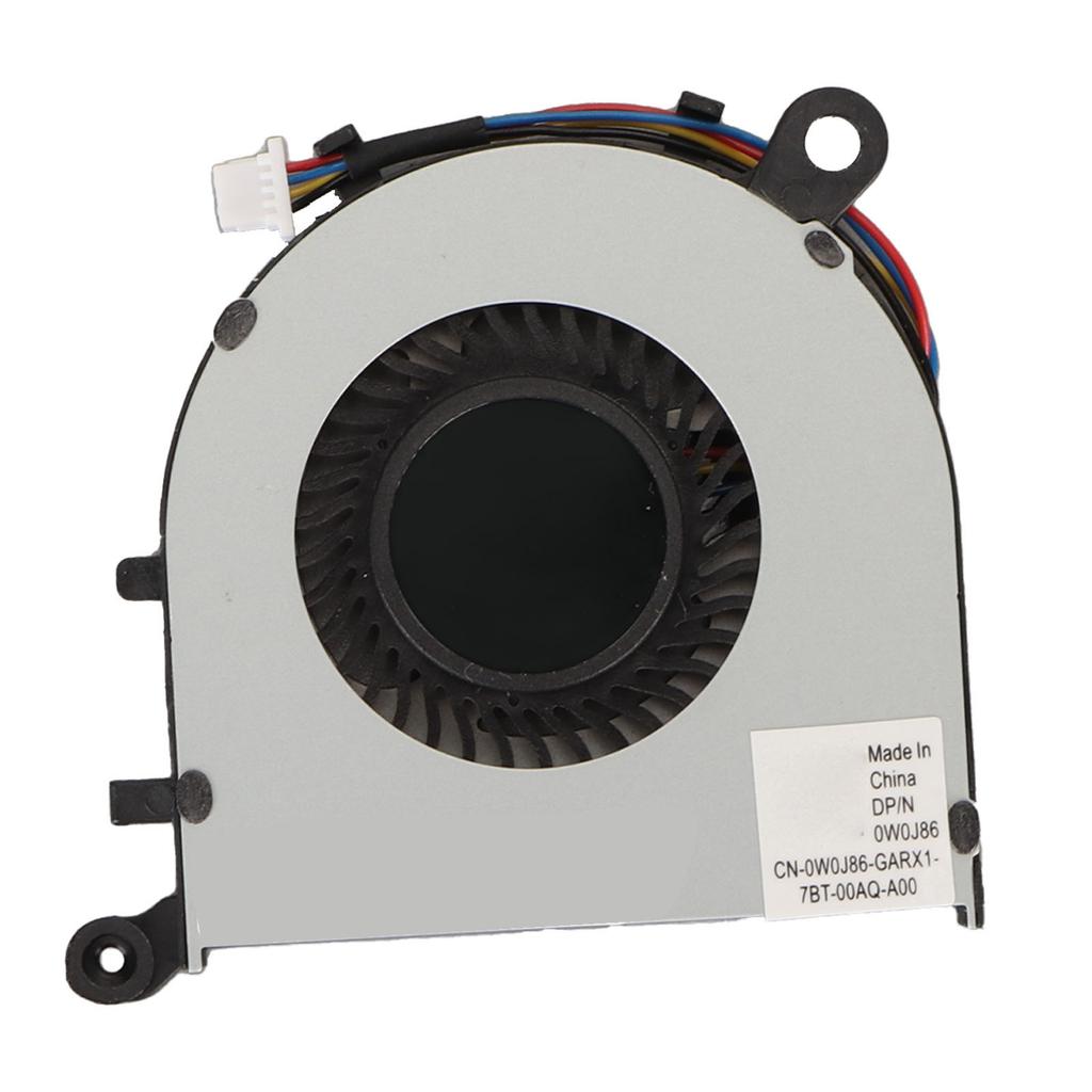 CPU Cooling Fan for Dell for XPS 13 9343 9350 9360 9530 XHT5V DC28000F2F0 4pin Power Connector Laptop CPU Cooler