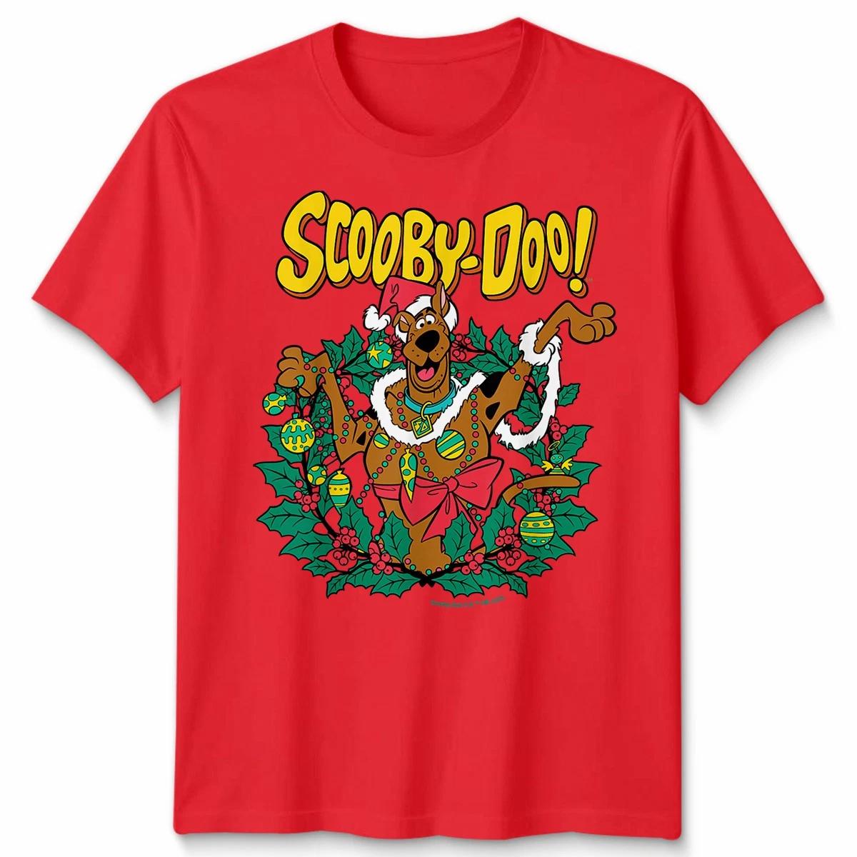 Funny Scooby doo Santa Gift Christmas T shirt Ugly Unisex Funny Holiday Tee#MC29 3XL