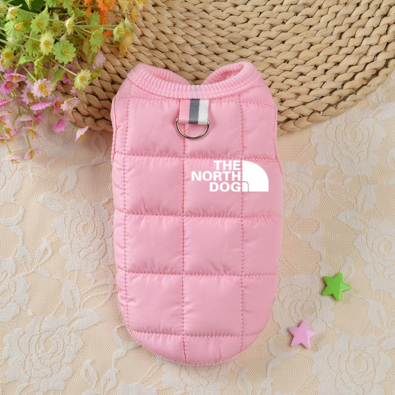 Pet Dogs Clothes Winter Cotton Vest Coats Plus Warm For Small Medium Dog Clothing Puppy French Bulldog Chihuahua Perro