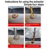 Unscrewing and Disassembling Tool Broken Wire Extractor Multifunctional Extractor Hexagonal Shank