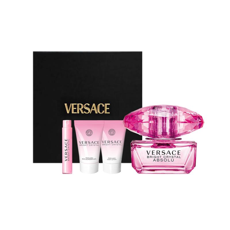 Versace 28315082-Zhenzhi Pink Diamond Women s Eau de Toilette 50ml + Sample 1ml + Crystal Diamond Shower Gel 25ml + Crystal Diamond Body Lotion 25ml