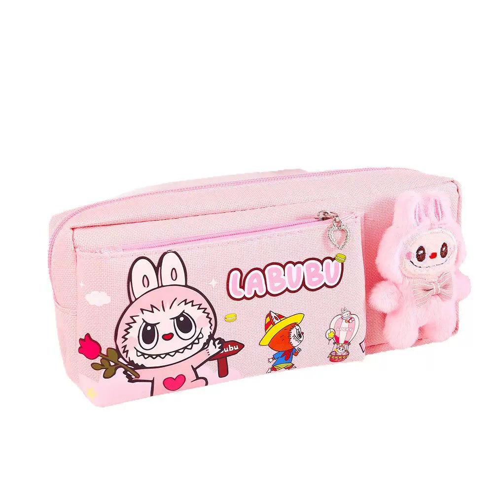 Cute Fashionable Large-capacity Pen Case for Students and Children, Multi-functional Pen Case