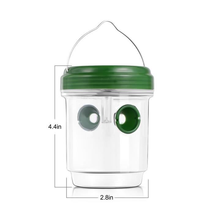 Fly, Wasp, and Mosquito Trap; Insect Trap, Hornets - Solar with LED Light